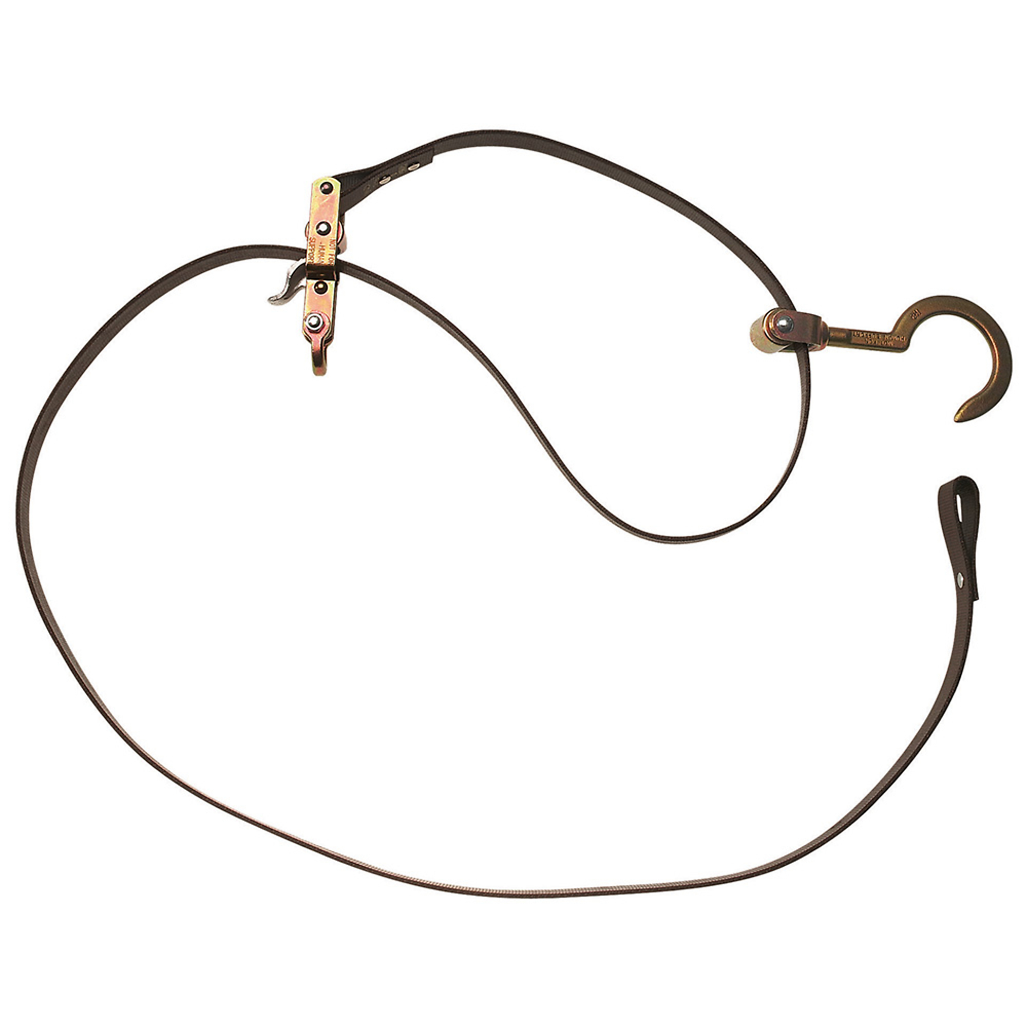 Klein Tools Howe Wire Tool — 500-Lb. Capacity, Nylon Webbing, Galvanized Steel, Model# 1702-20N